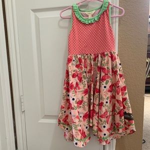 Matilda Jane strawberry and butterfly dress